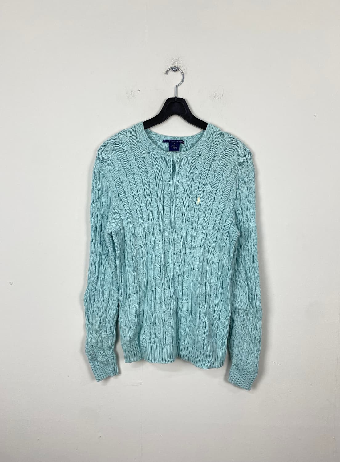 폴로 랄프로렌 스포츠 민트 꽈배기 니트 M <592> 상품이미지1