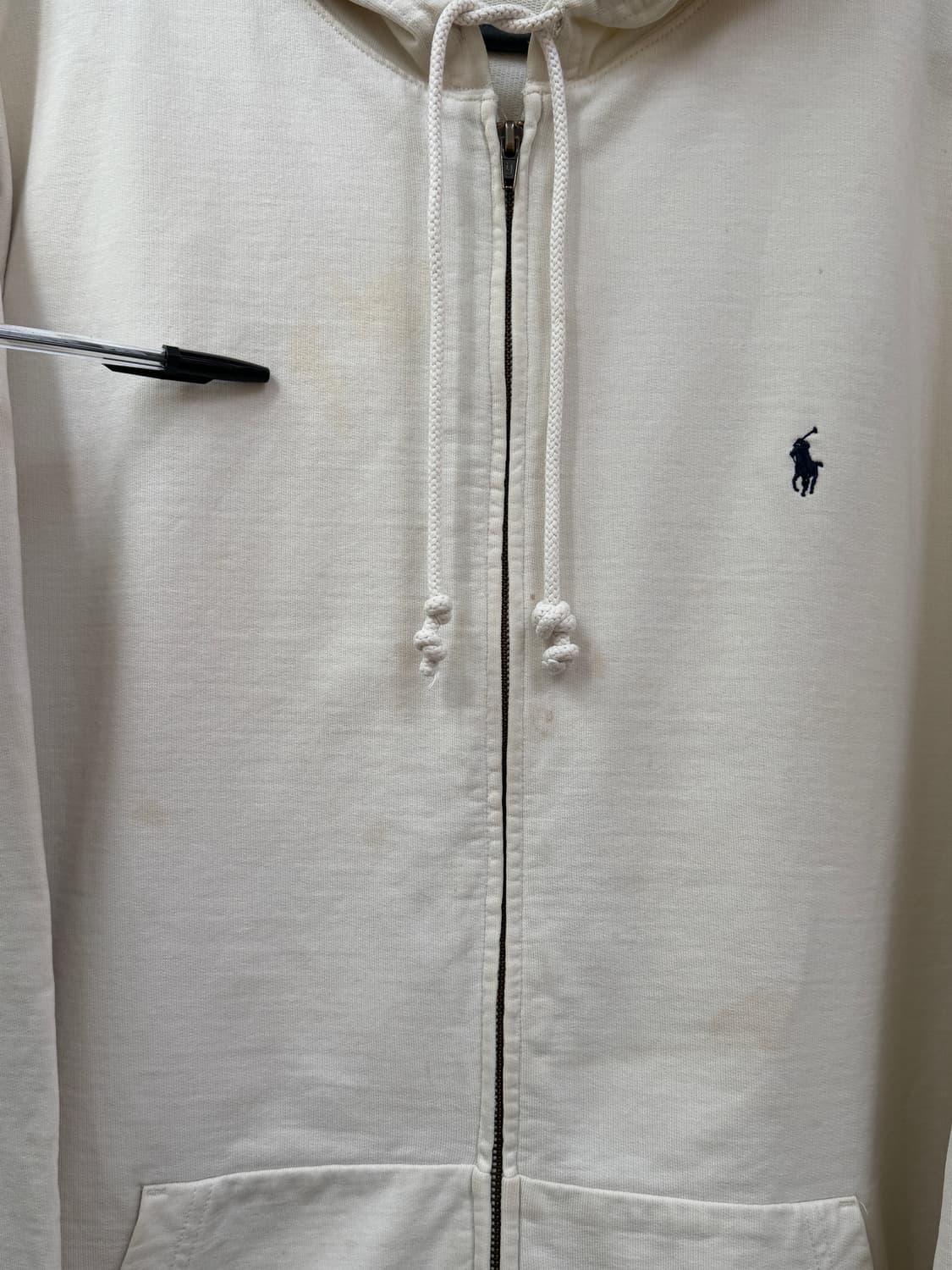 Polo Ralph Lauren 폴로랄프로렌 후드집업 크림 XL 상품이미지4