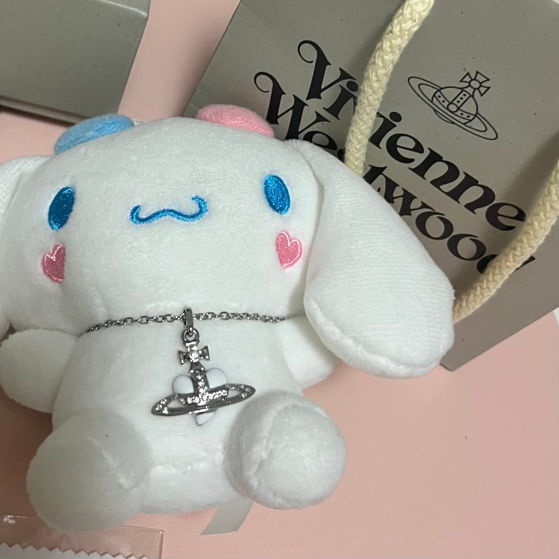 비비안웨스트우드 화이트 디아망떼 목걸이 풀박스 상품이미지10