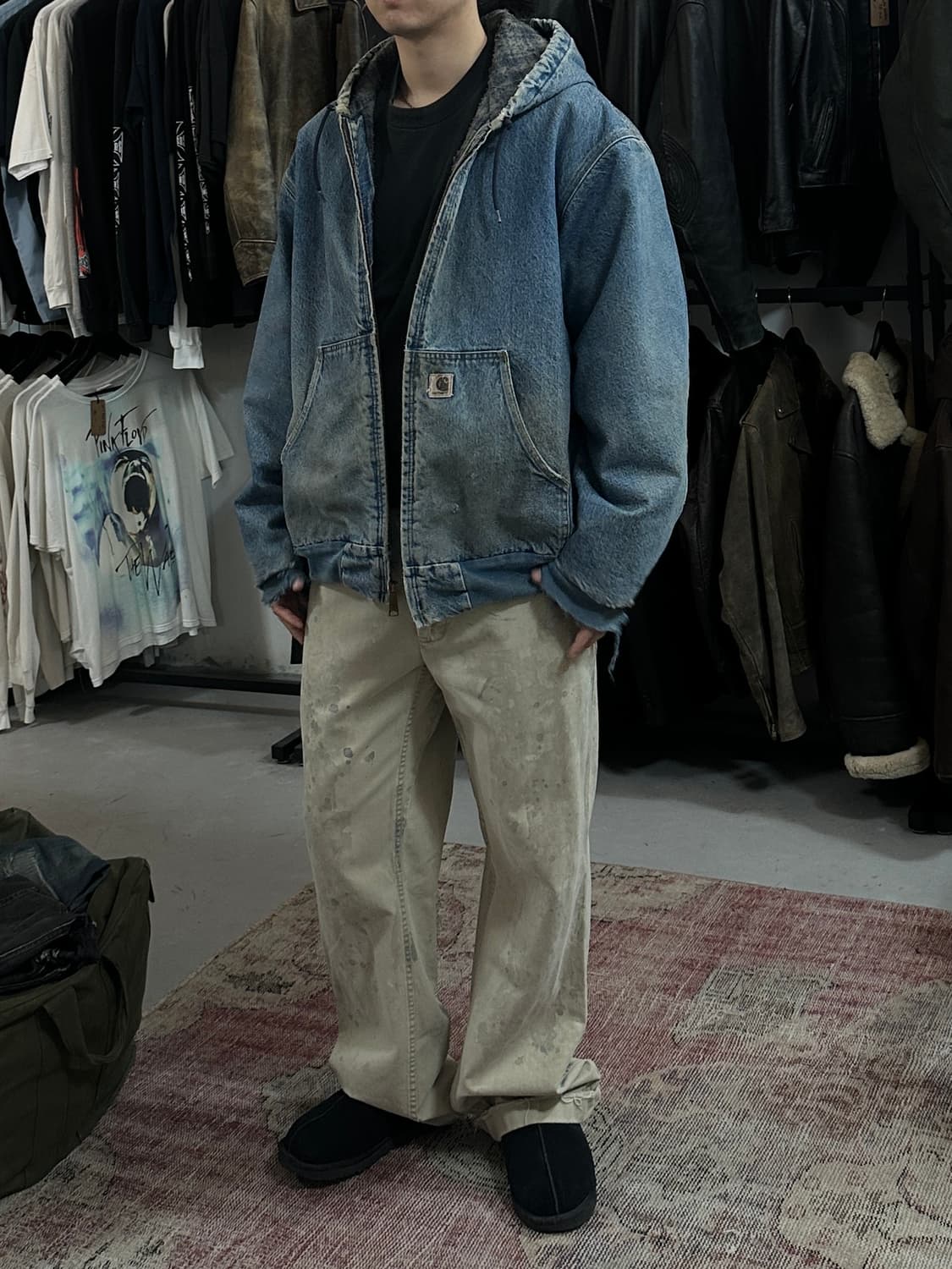 00's OG 칼하트 J139 DST 칼하트 액티브 데님 상품이미지4