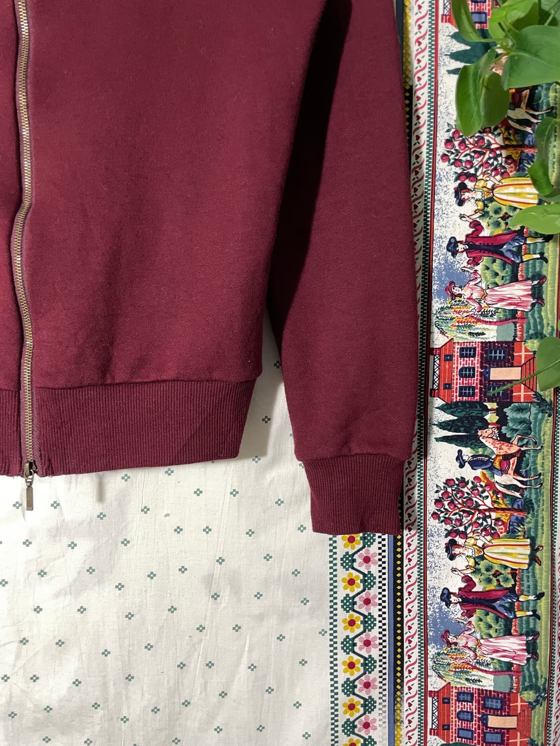 JPN vtg back zip hoodie 상품이미지5