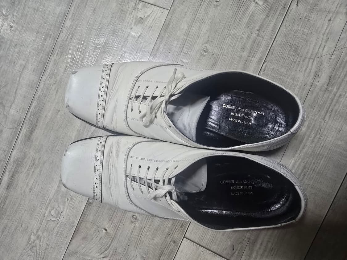 꼼데가르송 옴므플러스 12SS 스퀘어토 더비 27사이즈 상품이미지5