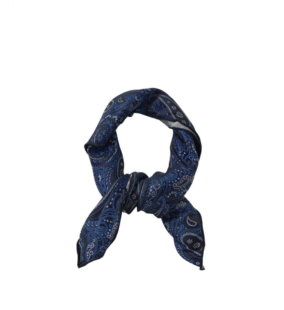 해칭룸 Paisley Bandana Scarf Blue 상품이미지1
