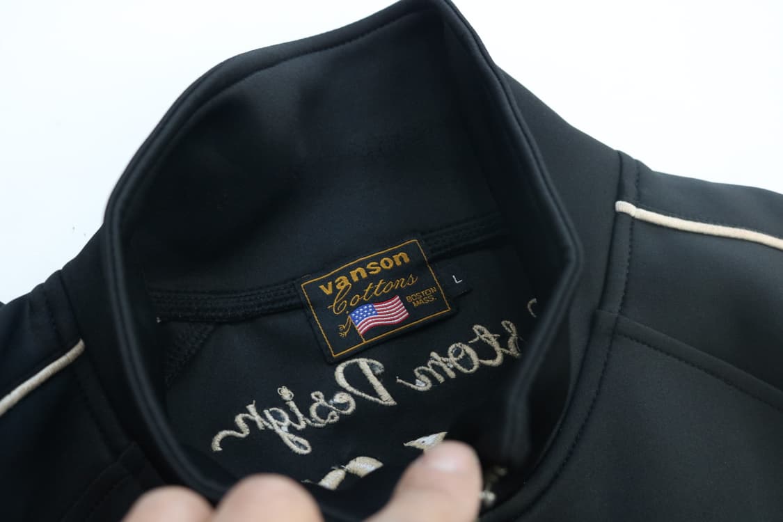 밴슨 본즈 스컬 자수 바이커 트랙탑 저지 상품이미지9