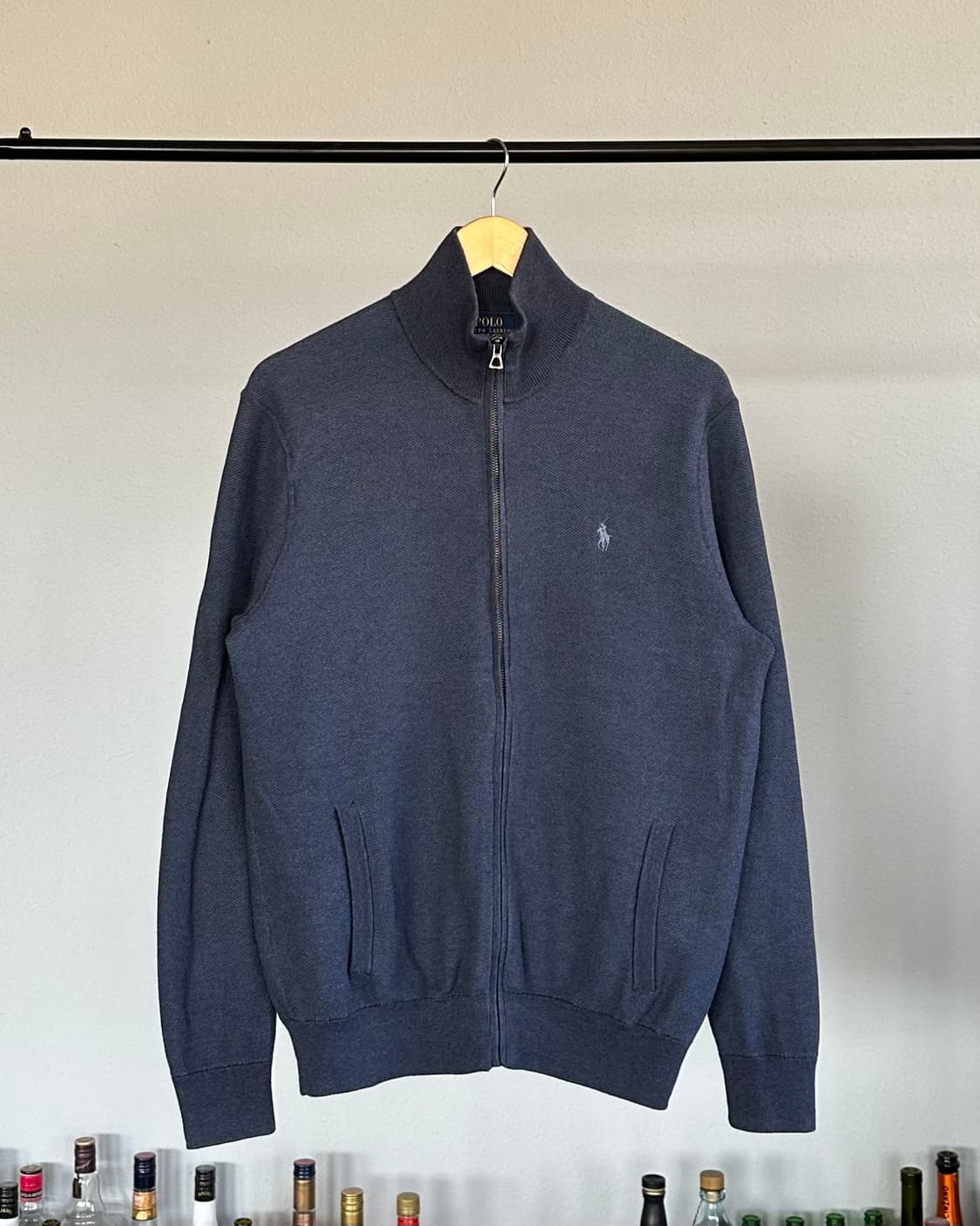 [M]폴로 랄프로렌 피마 코튼 니트 집업 가디건 상품이미지1