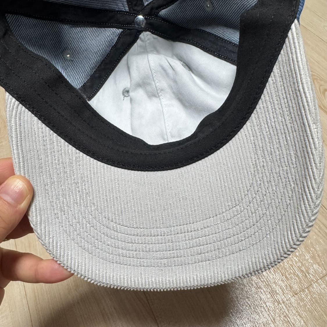 [1회시착] 슈프림 24SS S로고 투톤 볼캡 팝니다 상품이미지4