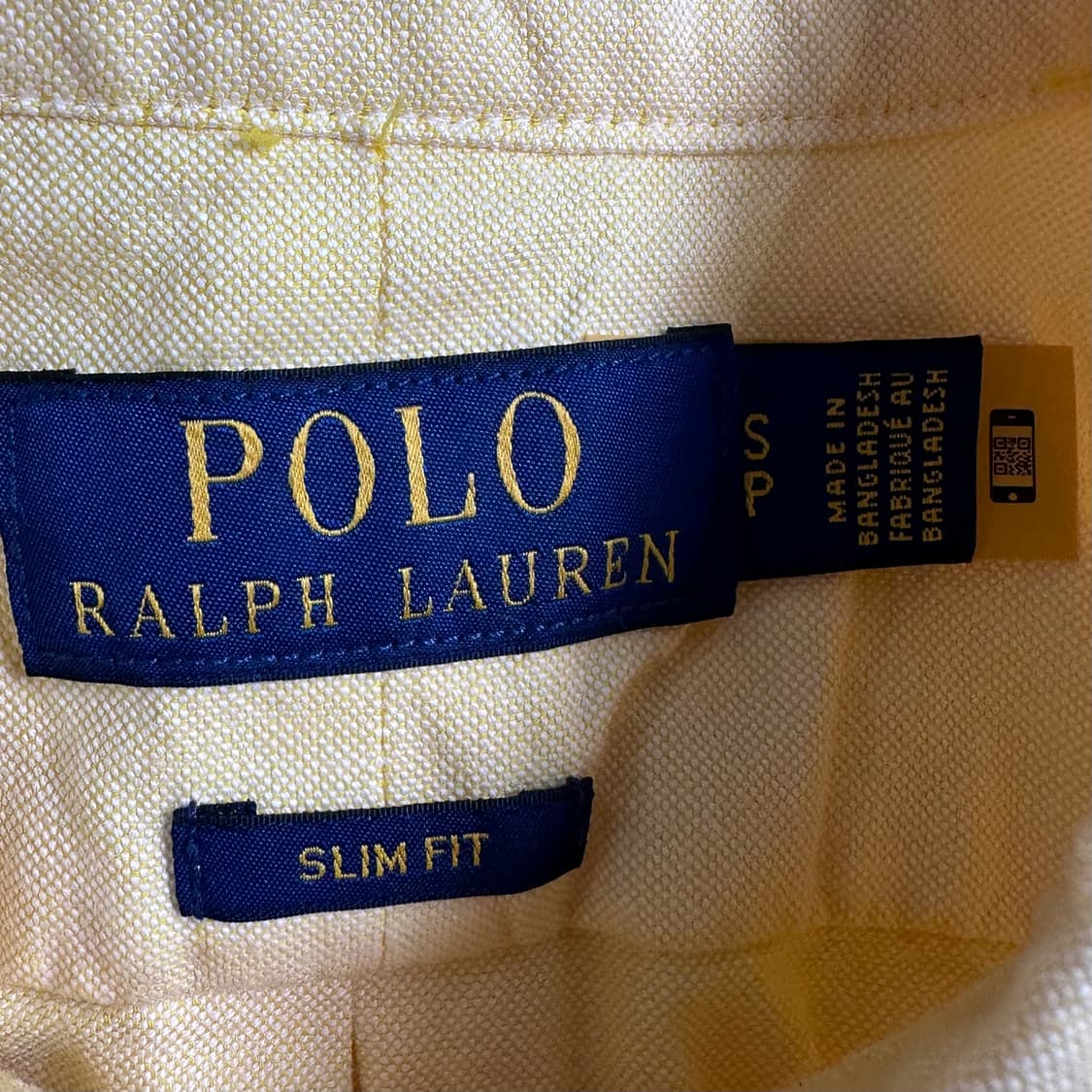 폴로 랄프로렌 옐로우 옥스포드 셔츠  상품이미지5