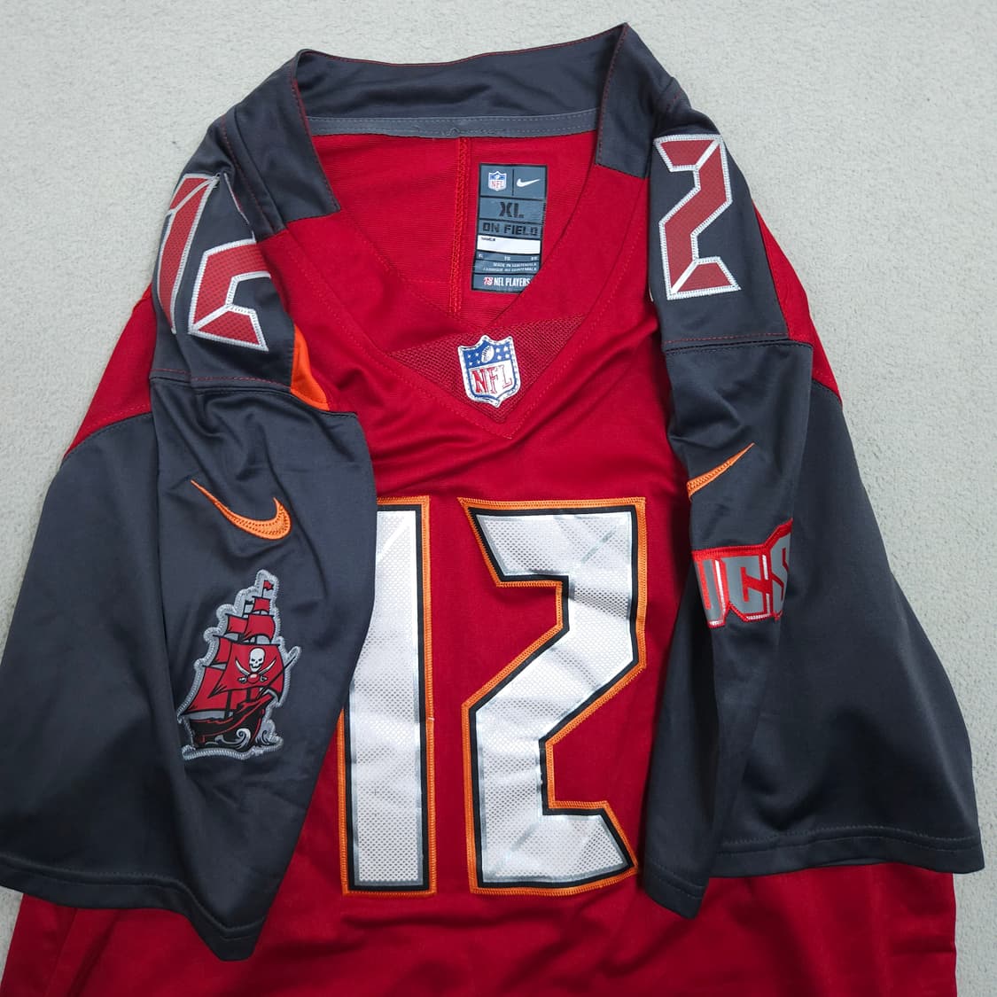 나이키 NFL 탬파베이 버커니어스 톰 브래디 져지 XL 상품이미지3
