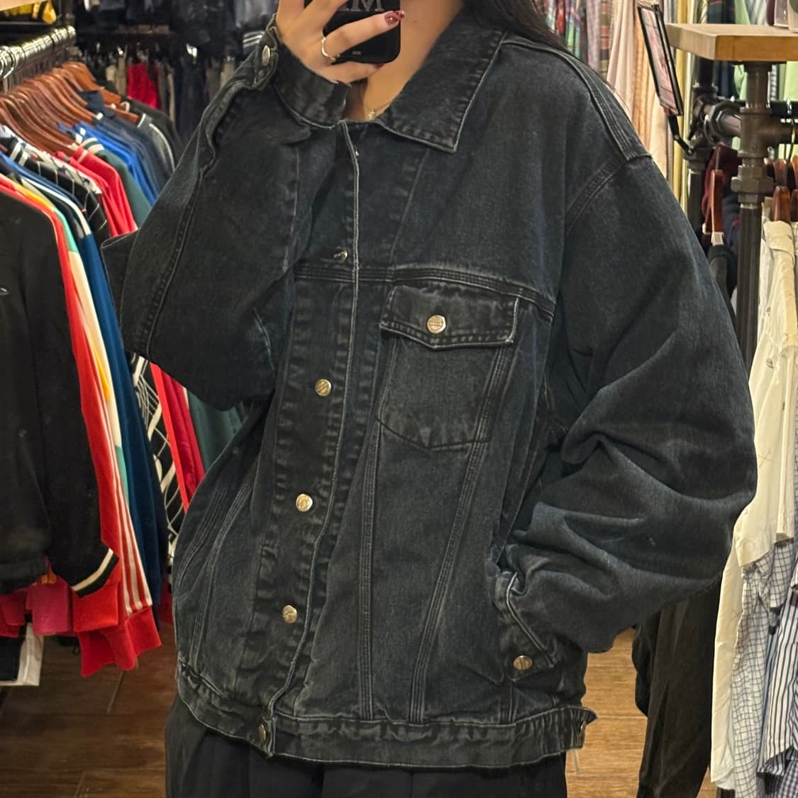 [HI] VTG데님자켓 중청 상품이미지3