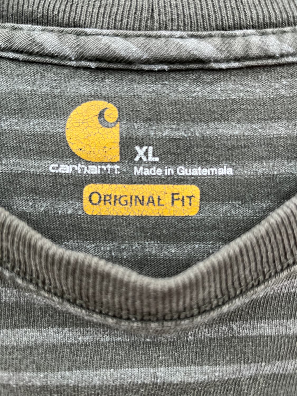 칼하트 스트라이프 반팔 티셔츠 상품이미지9