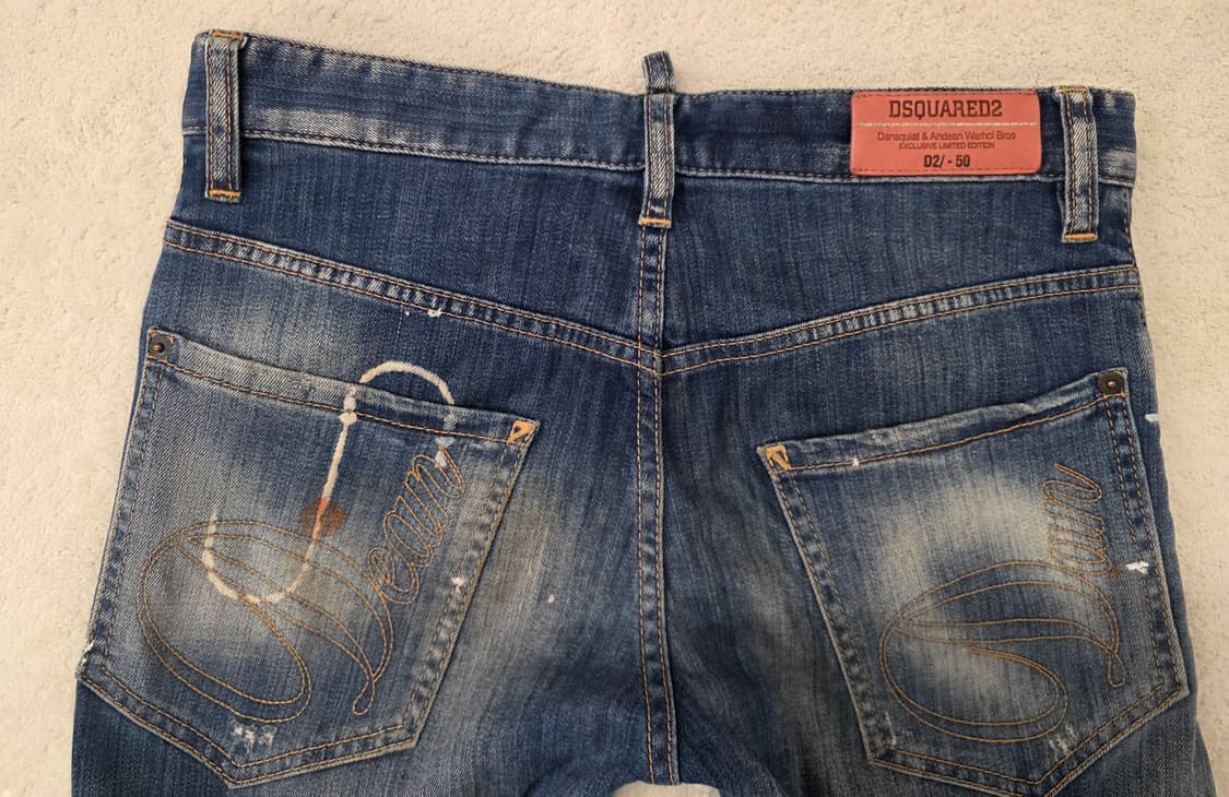 [정품] 디스퀘어드2 남성 페인팅 디스덧뎀진/섹시트베.  S74LA070 상품이미지4