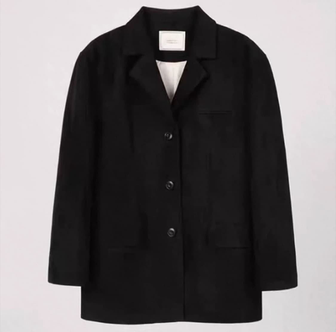 오버듀플레어 클래식 스웨이드 자켓 블랙 상품이미지4