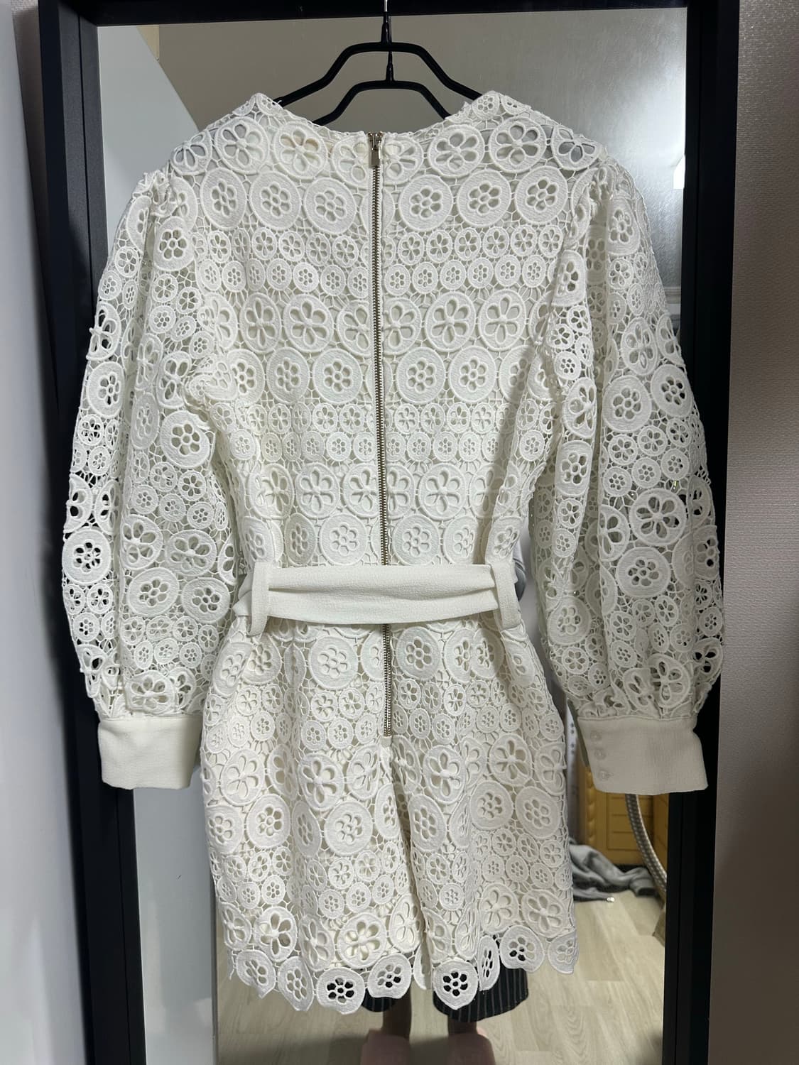 마쥬 화이트 레이스 원피스 38 상품이미지3