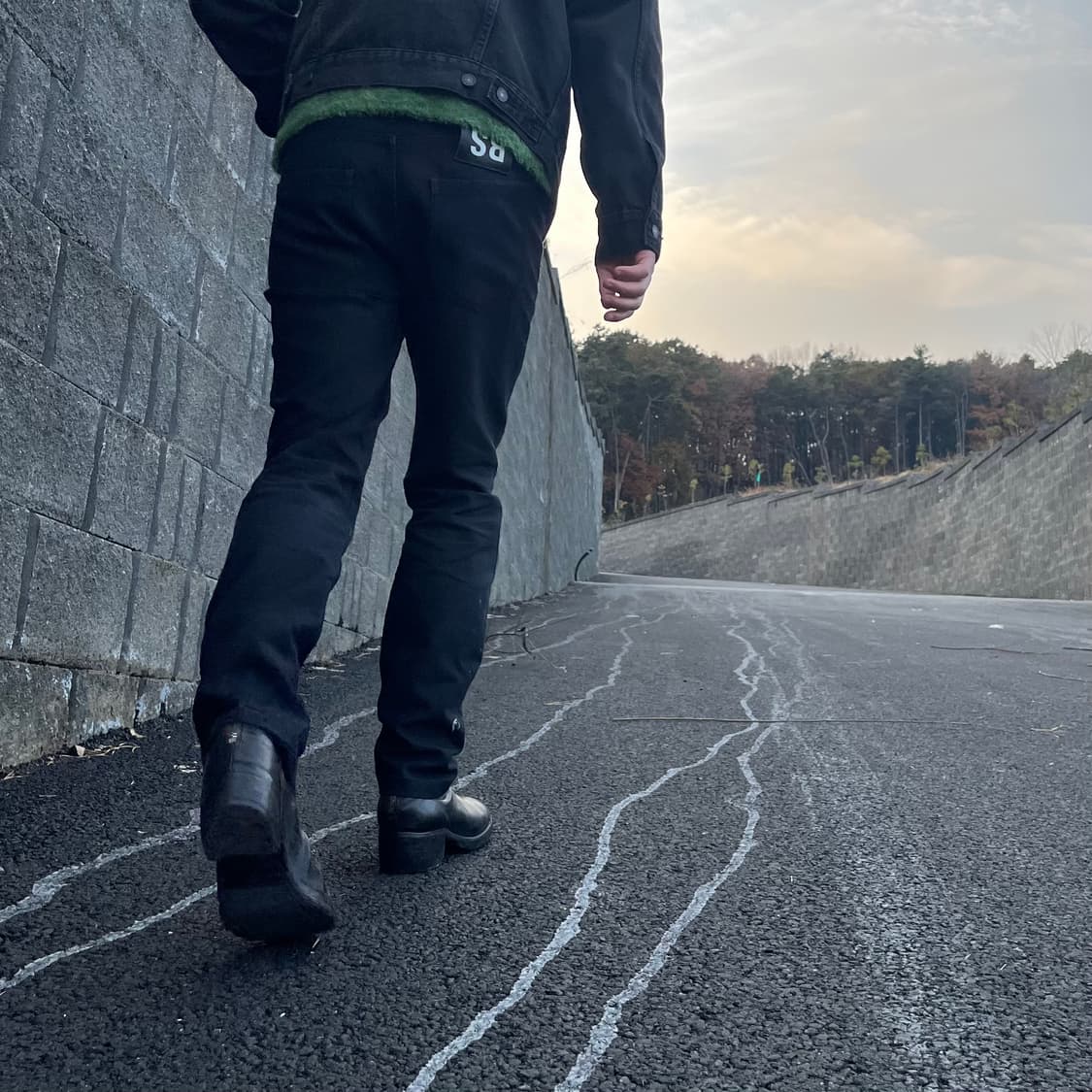 라프시몬스 블랙진 상품이미지5