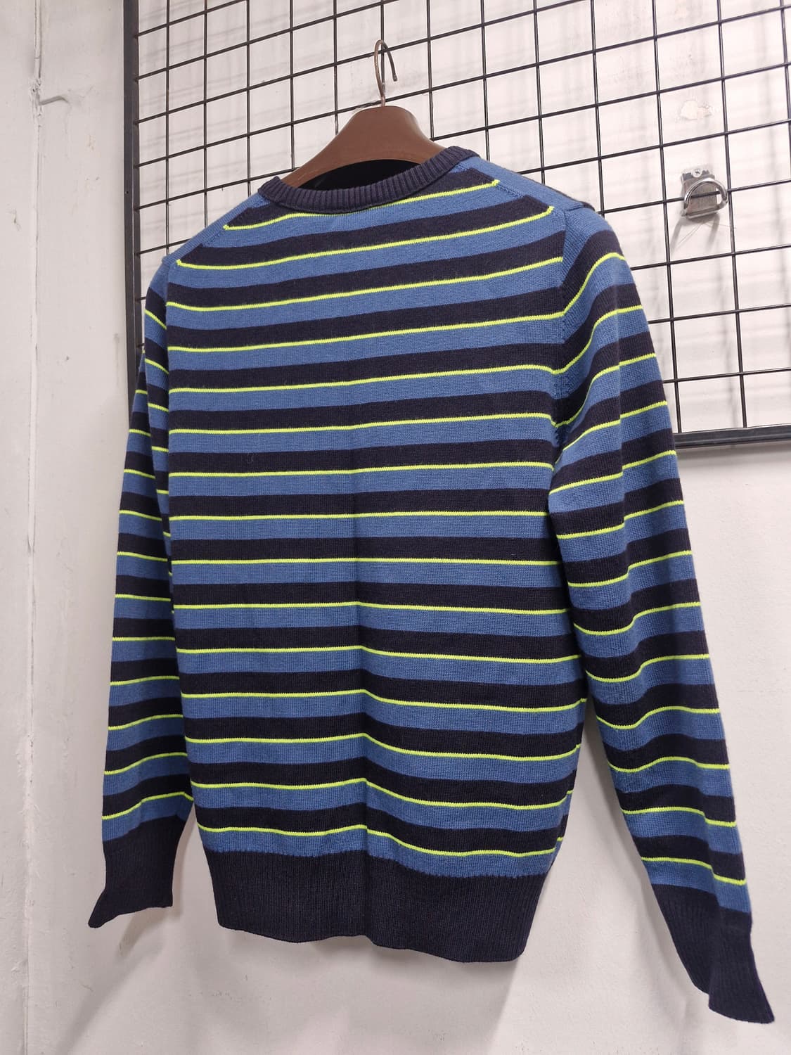 95M 라코스테 스트라이프 모 긴팔 니트. 상품이미지8