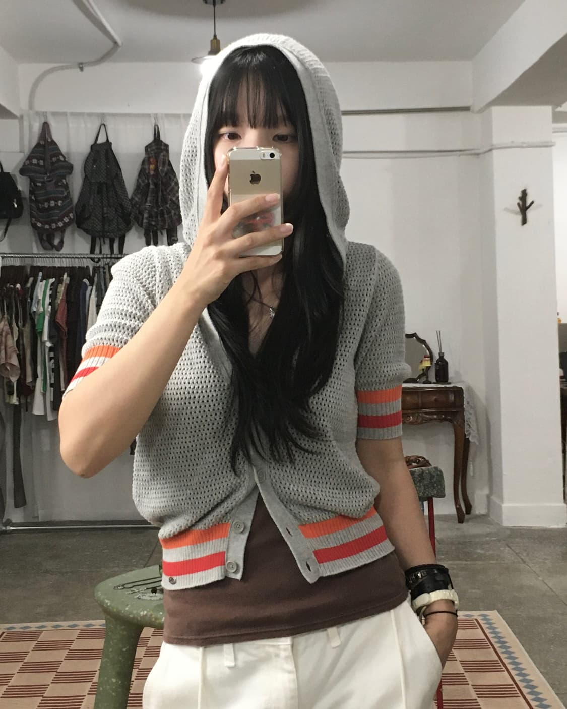 무료배송) ARMANI EXCHANGE VINTAGE TOP 상품이미지8