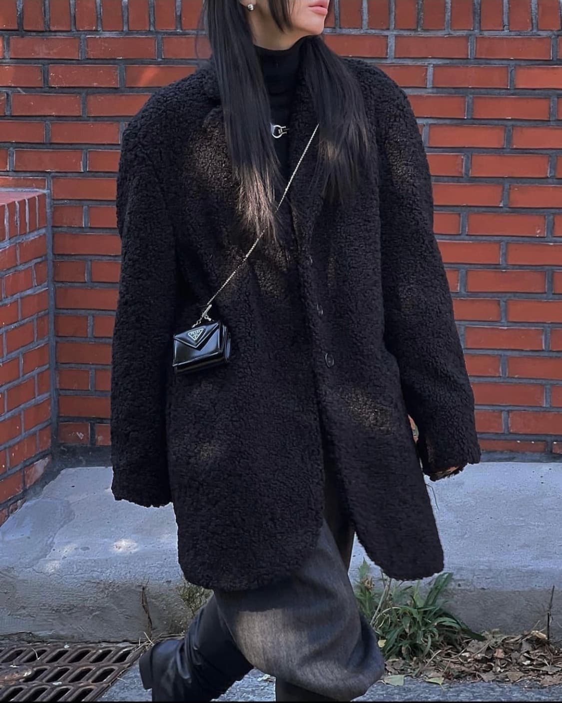 트리밍버드 푸들 자켓 블랙 상품이미지1