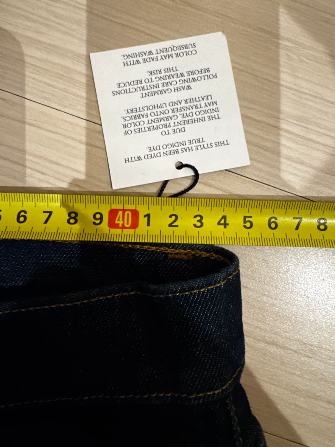 브룩스브라더스 데님 청바지 36/32 새 상품 상품이미지6