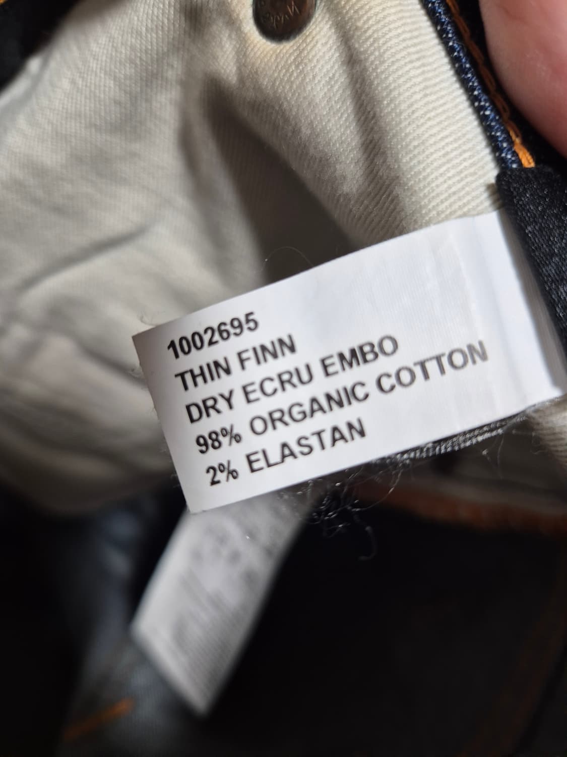 [28]누디진 스판 데님청바지 슬림핏 여성 상품이미지5