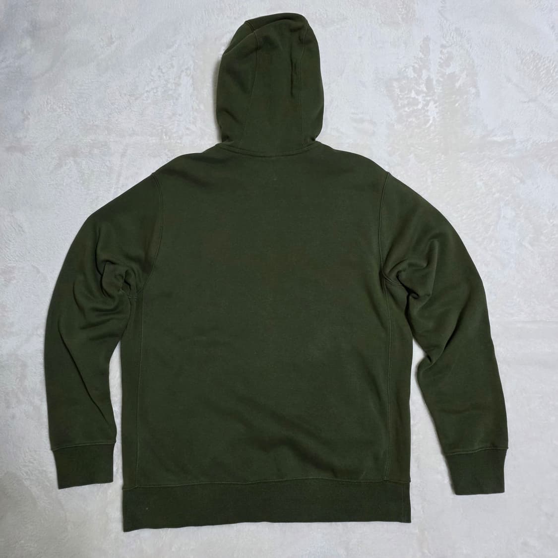 (M)나이키 후드집업 카키 상품이미지3