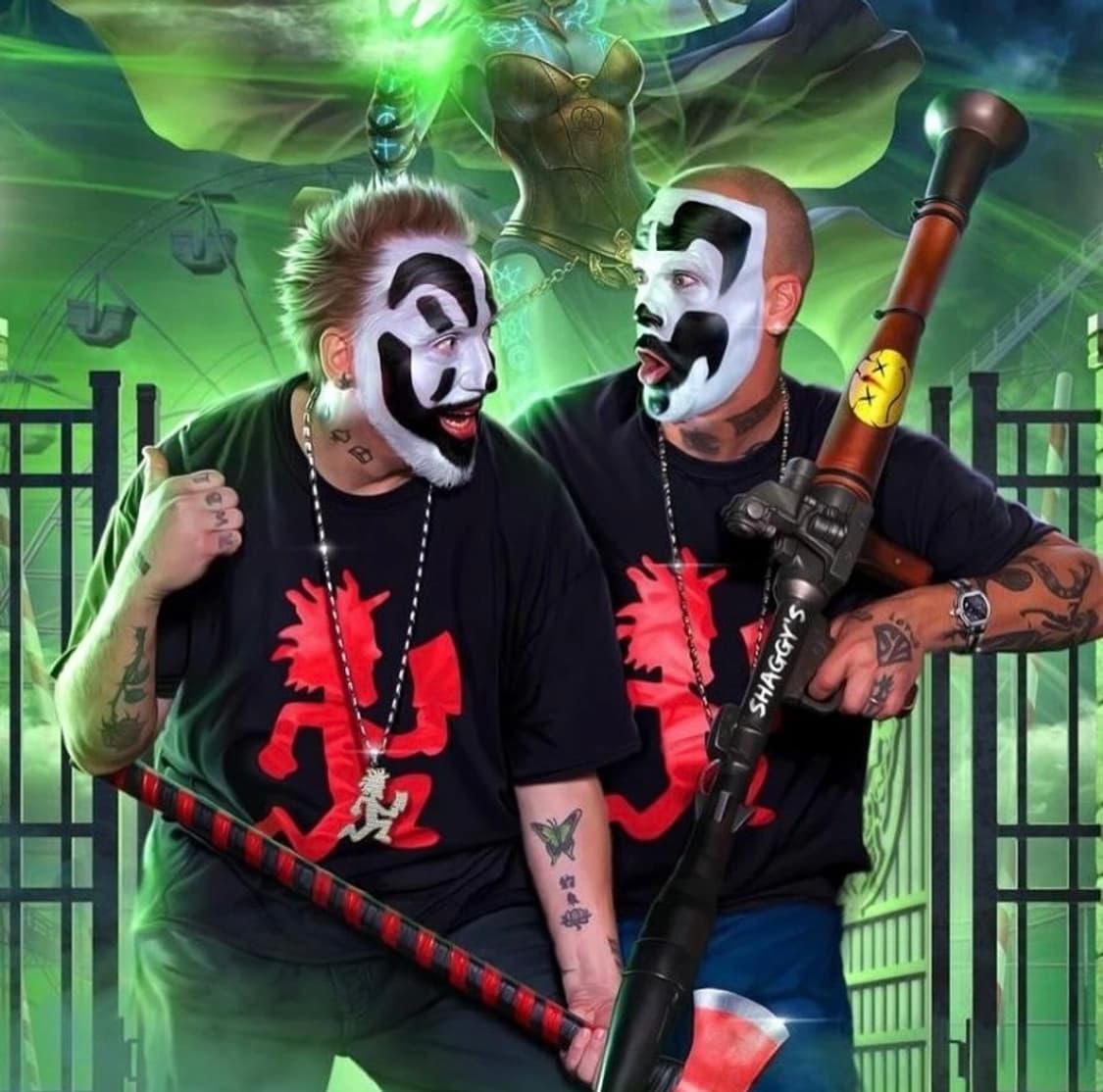 [XL] 90s Psychopathic Records 티셔츠 상품이미지9