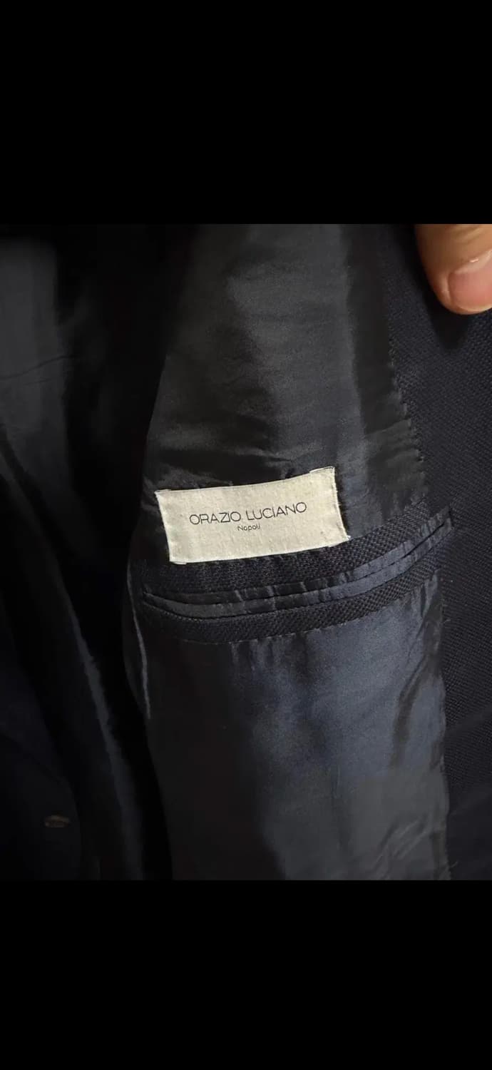 오라치오 루치아노 네이비 자켓 48 상품이미지2
