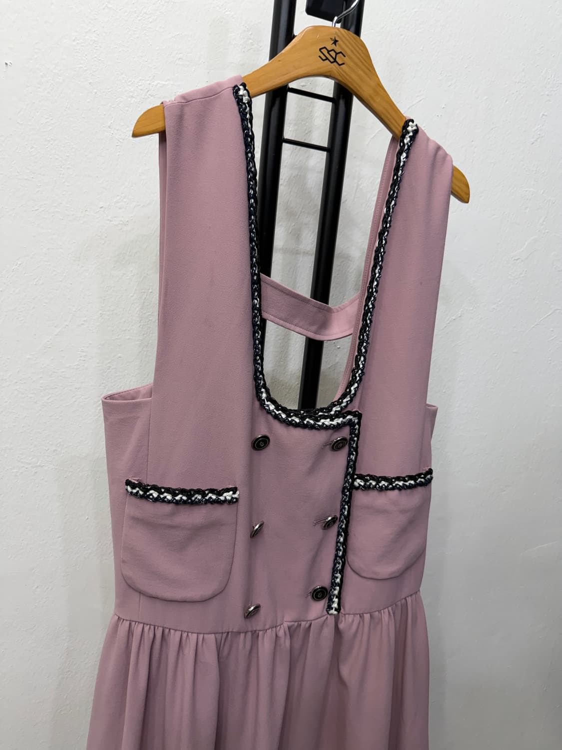 정품) 럭키슈에뜨 21ss 롱 원피스 36 상품이미지2