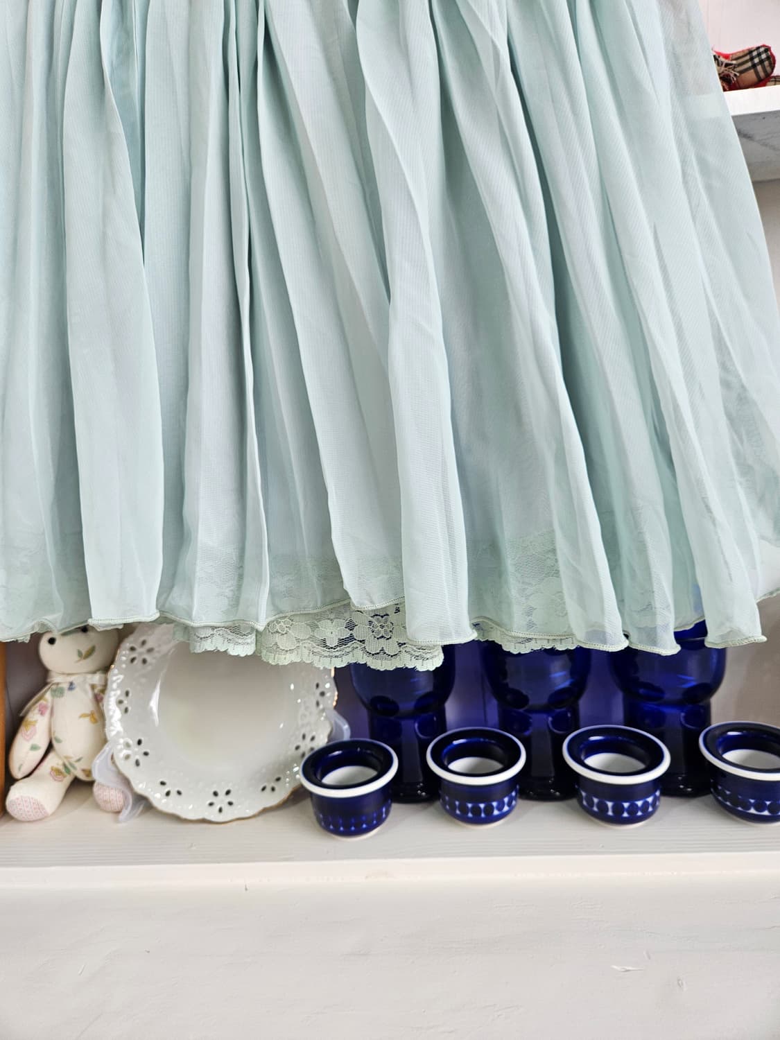 (INGNI) 쉬폰 레이어드 플레어 스커트 상품이미지3