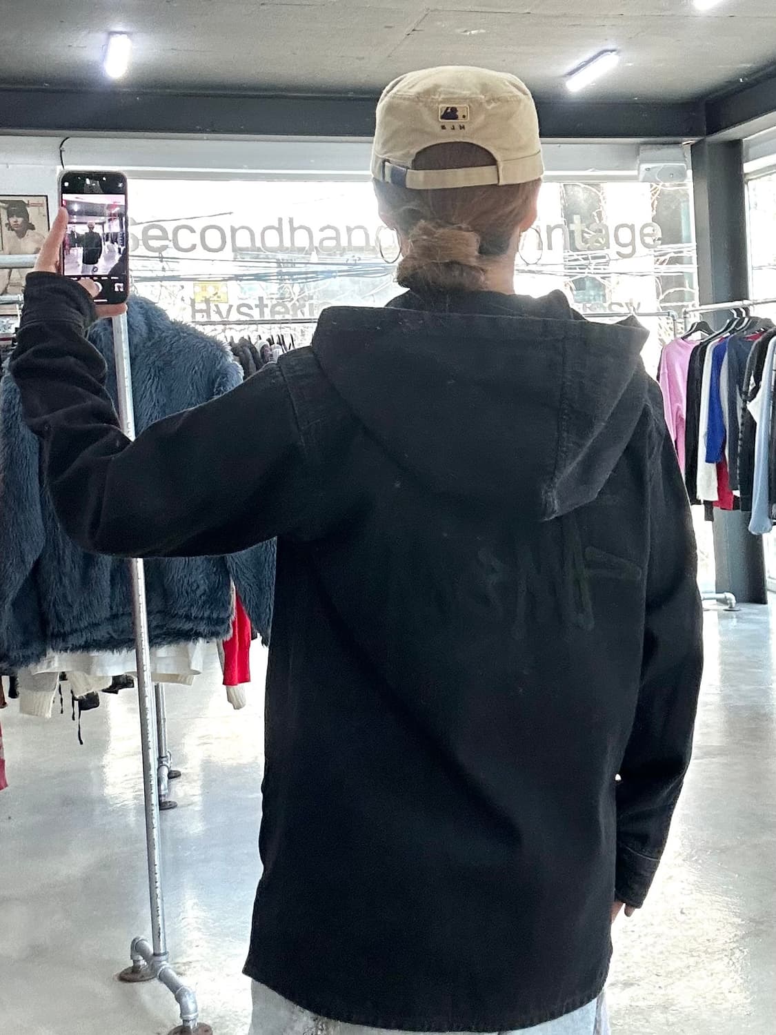 스투시 자수빅로고 데님 워크자켓 상품이미지3