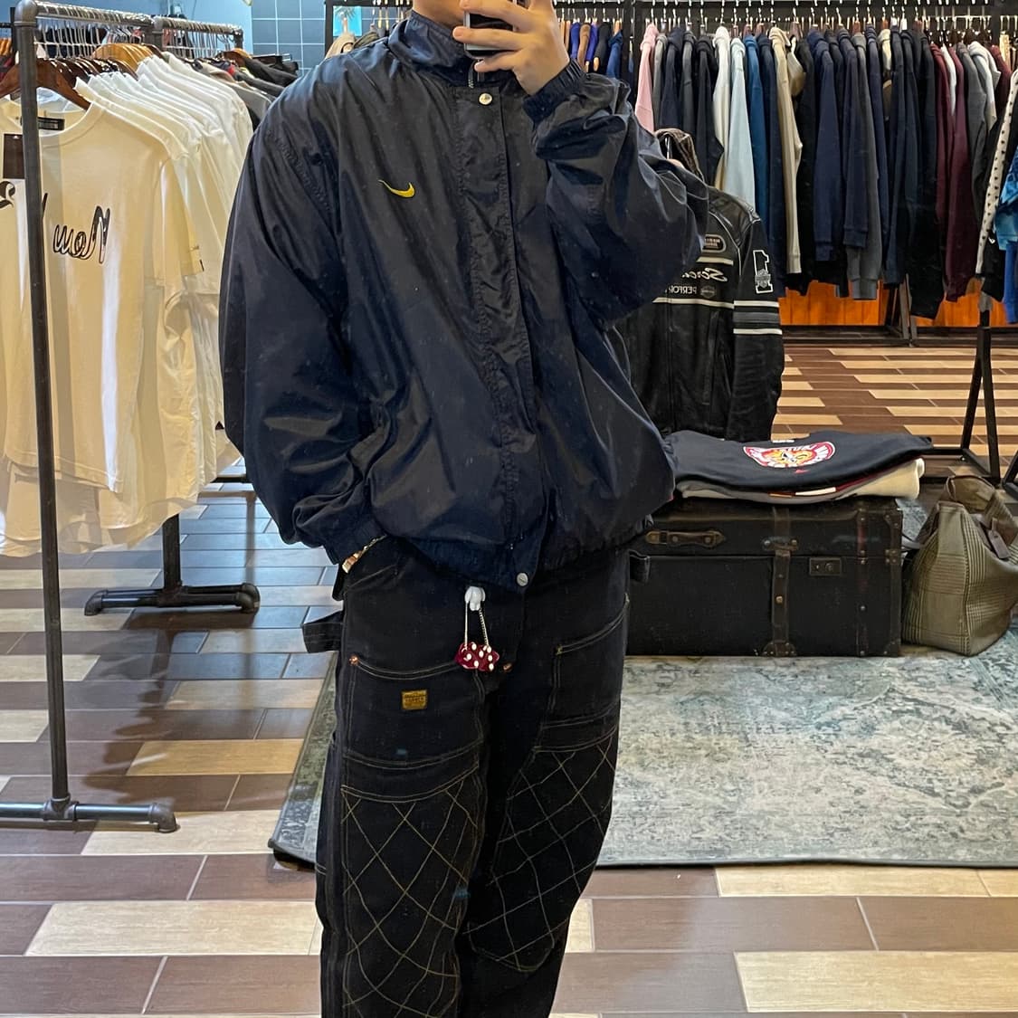 90s 나이키 올드스쿨 나일론 자켓 상품이미지2