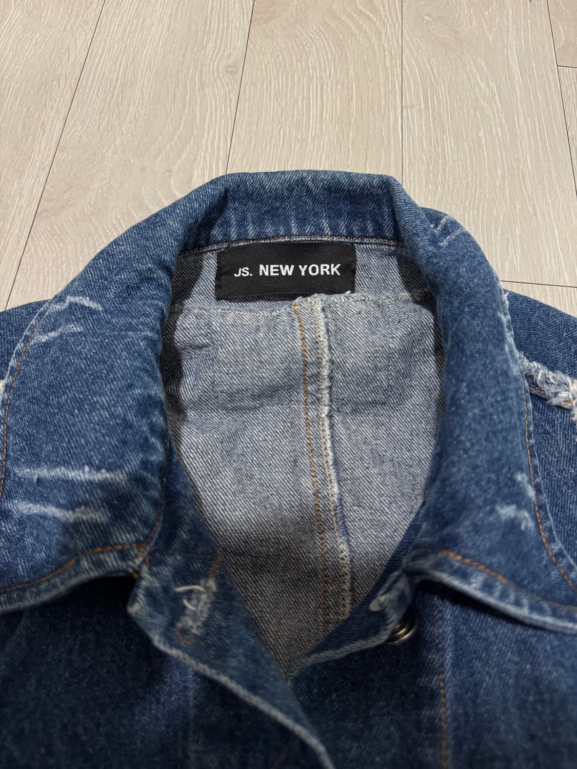 JS뉴욕 REPURPOSED 데님 자켓  상품이미지3