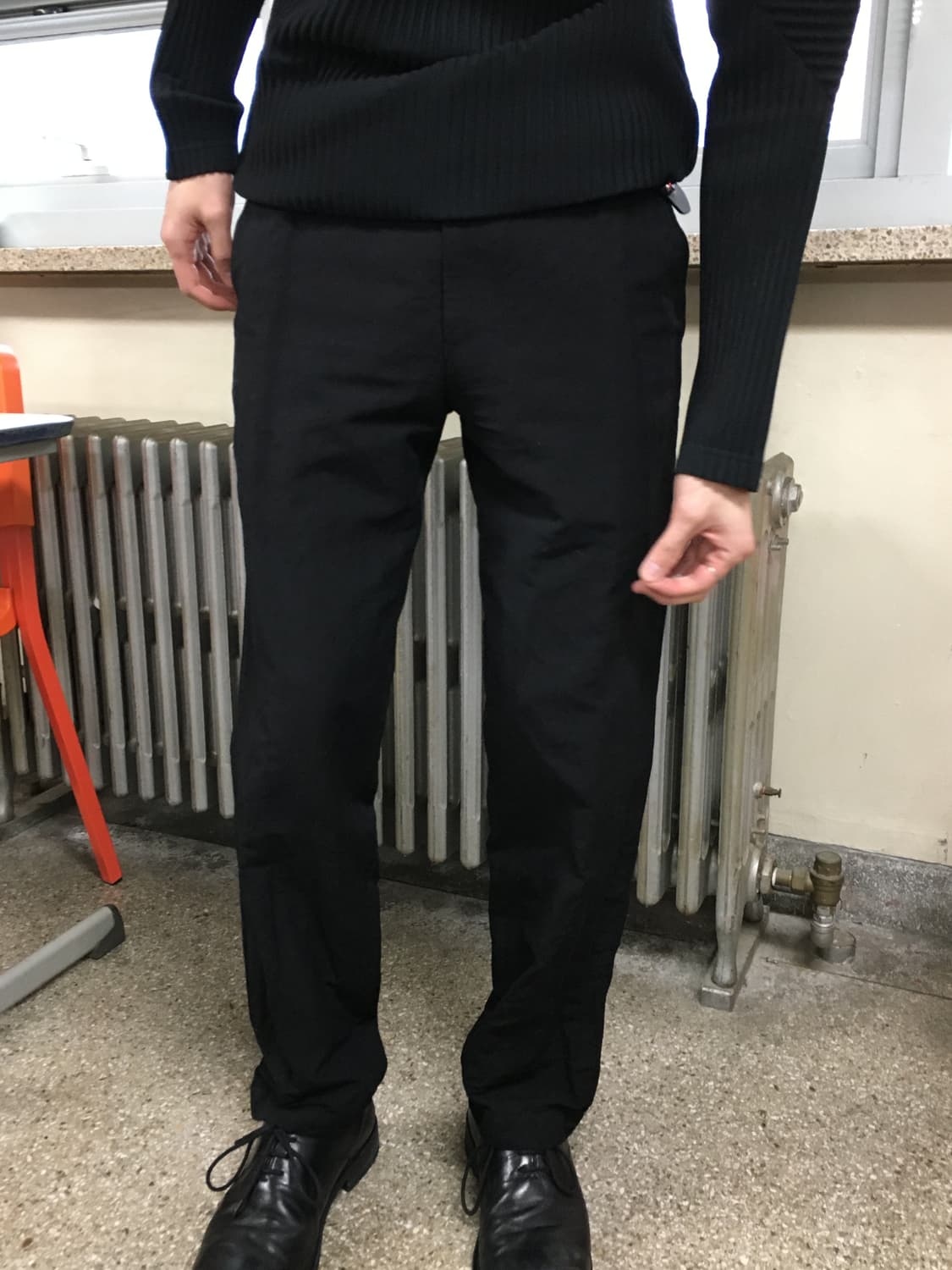 꼼데가르송 옴므 블랙  트라우저 상품이미지1