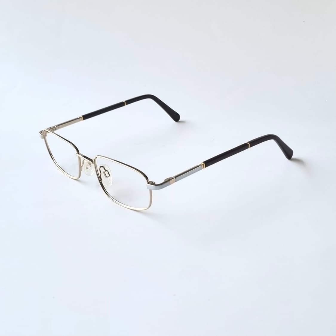 데드스탁 슬림 골드 메탈 스퀘어 안경테 729 상품이미지2