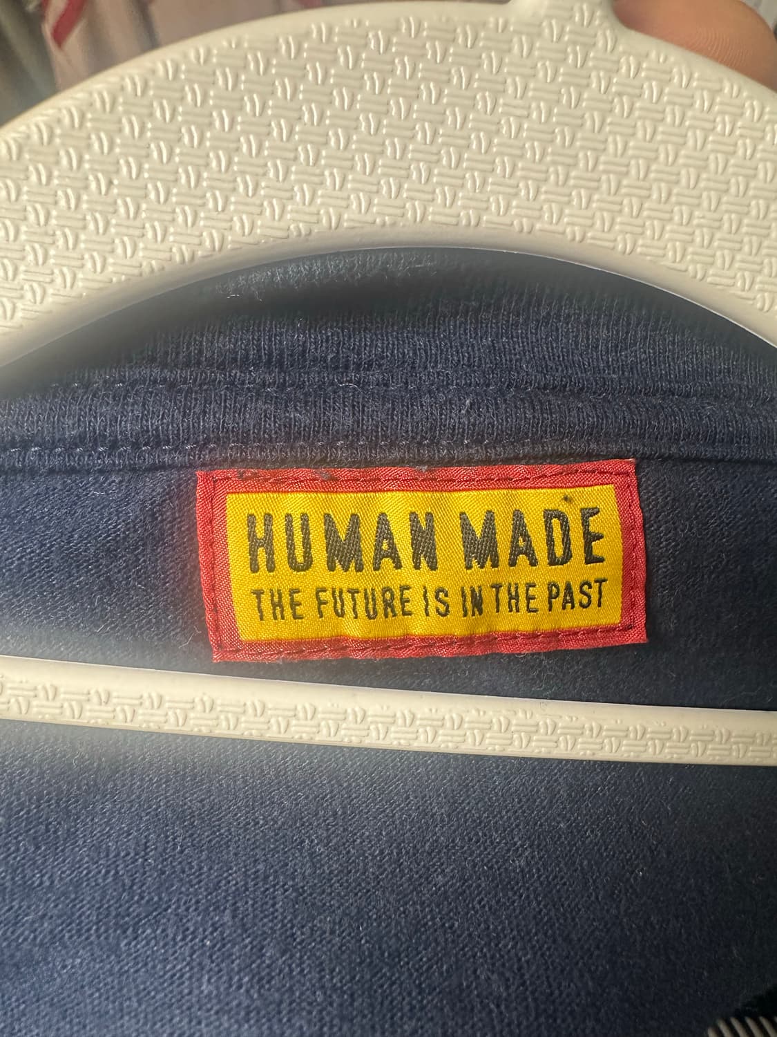 휴먼메이드 네이비 로고 롱슬리브 티셔츠 상품이미지3