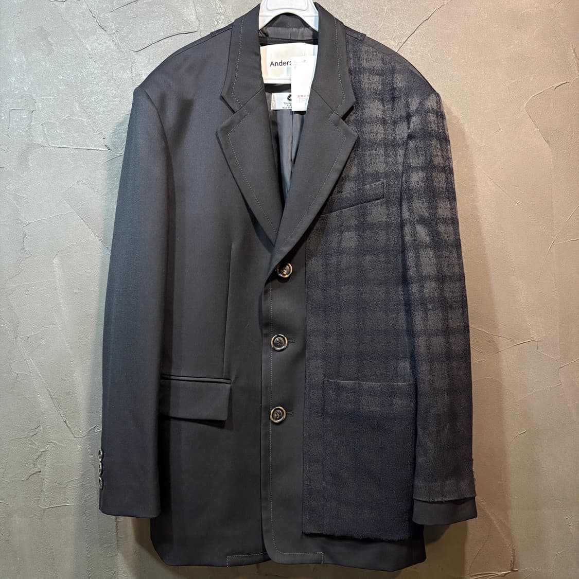 [M] Andersson Bell 앤더슨 벨 자카드 울 블레이저  상품이미지1