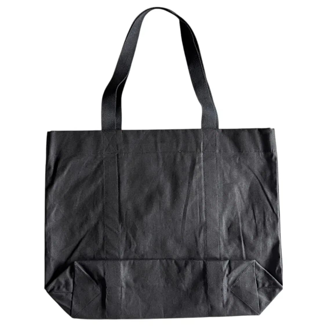 요지 야마모토 레터링 코튼 토트백 신품 상품이미지2