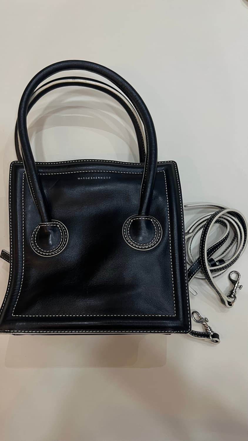 마지셔우드 보스턴백 스몰(블랙) 상품이미지10