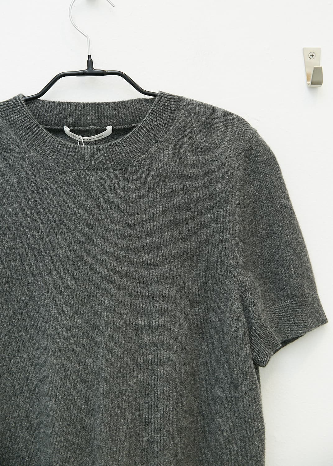 Back Detail Short Sleeve Sweater 상품이미지3