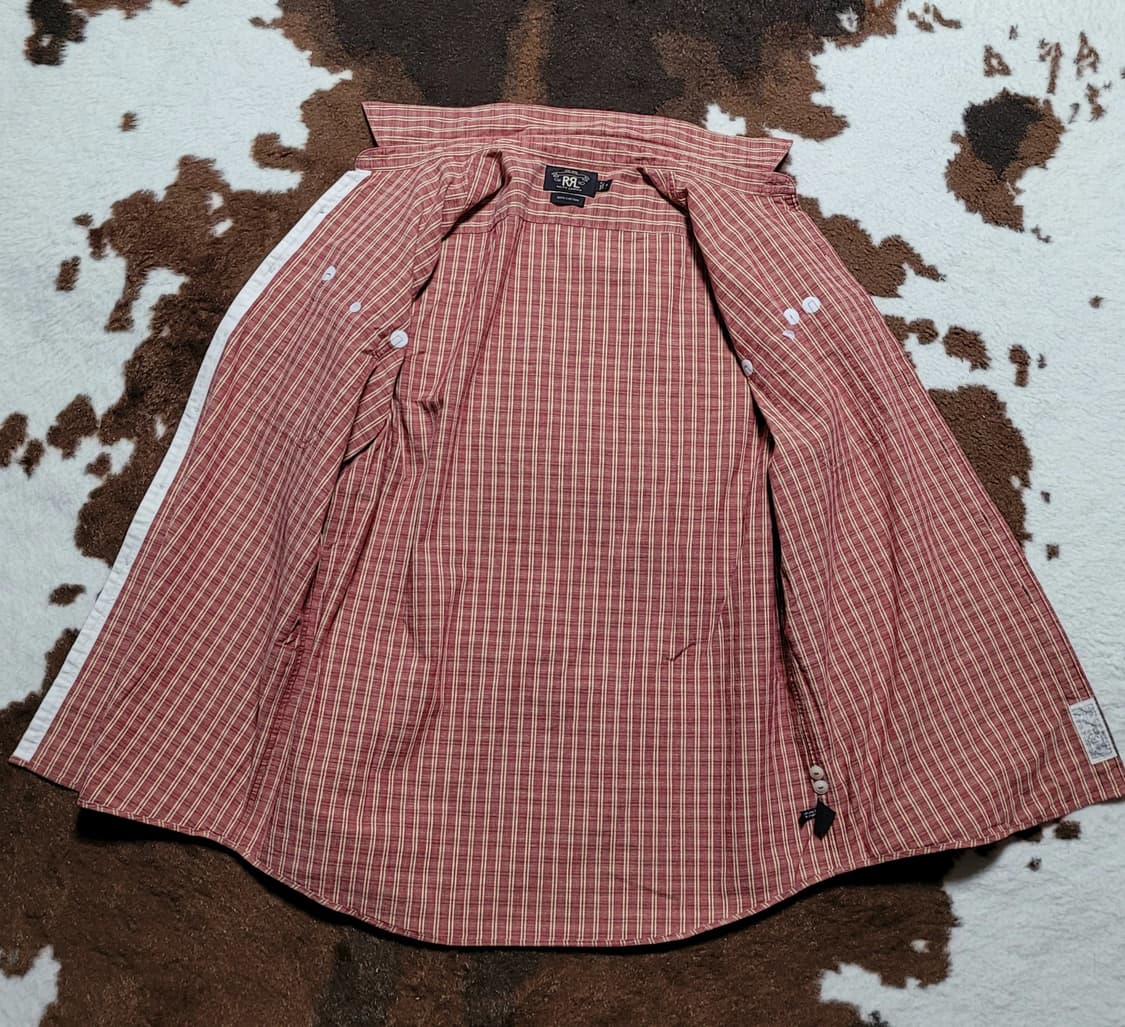 RRL 남성용 체크 남방(XL) 상품이미지6