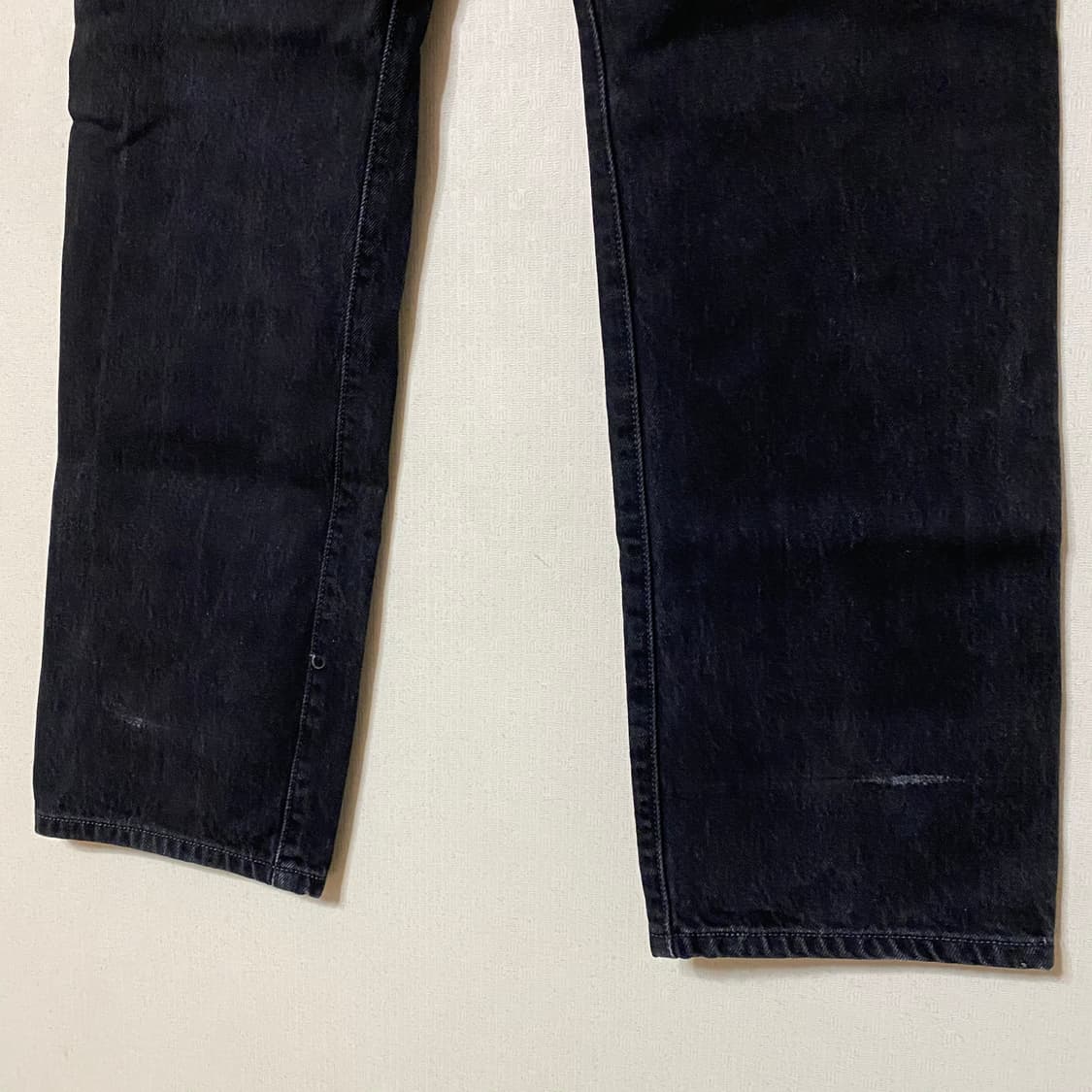 (30x30)levis 리바이스501 흑청데님 상품이미지5