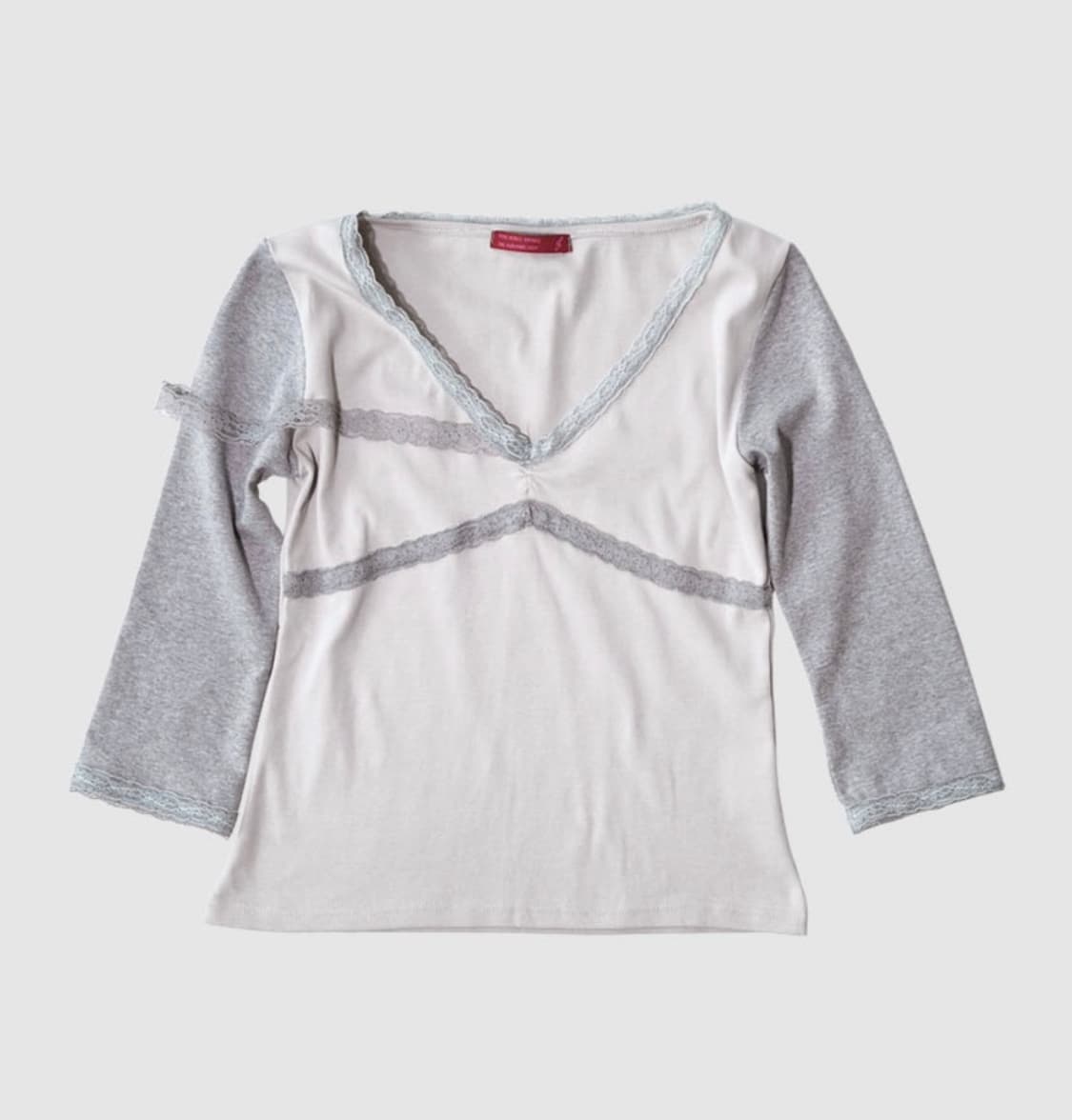 인앤양인하모니 lace top grey 상품이미지1