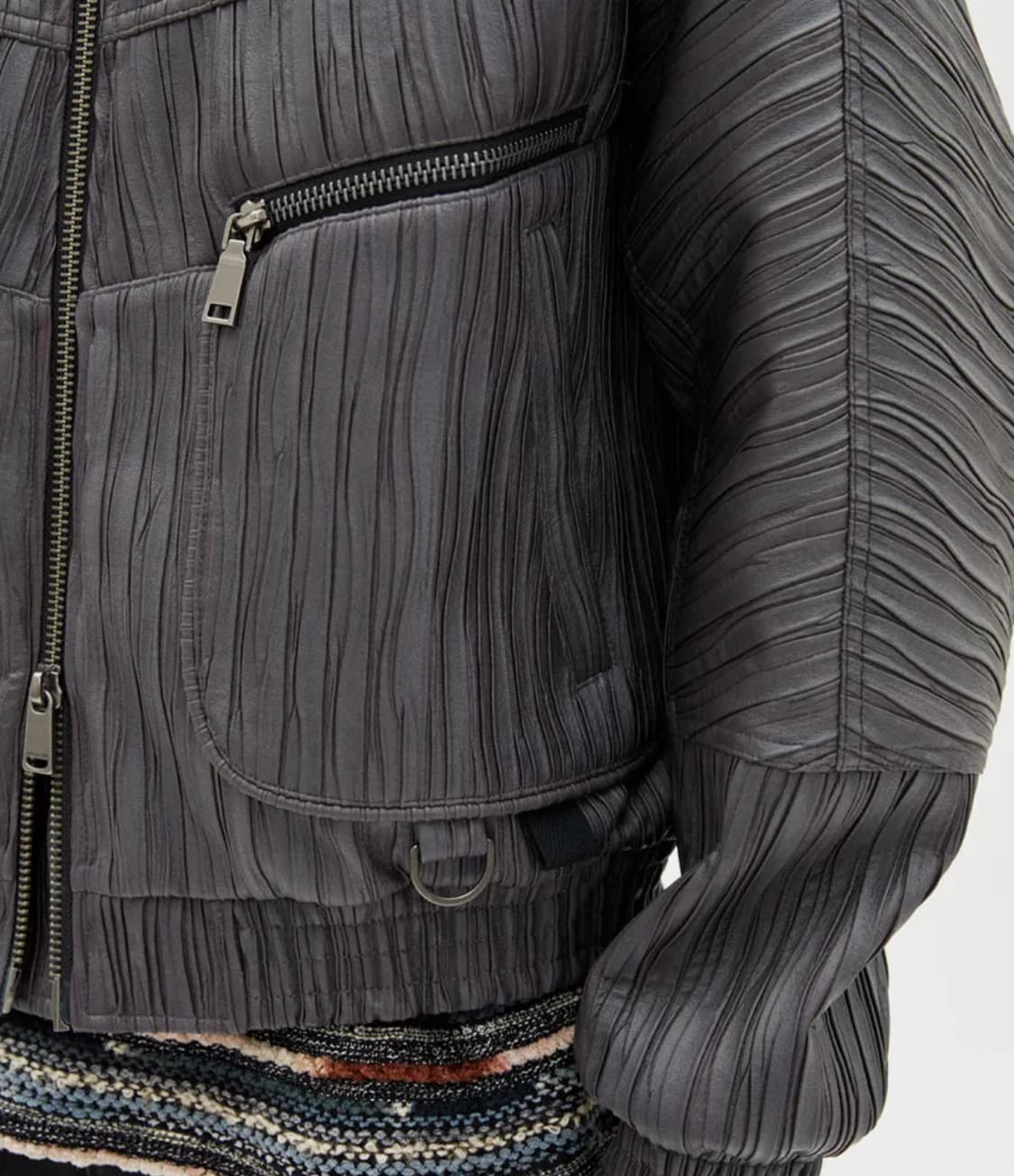 앤더슨벨 오르테가 봄버 재킷 awa386m(CHARCOAL) 상품이미지3