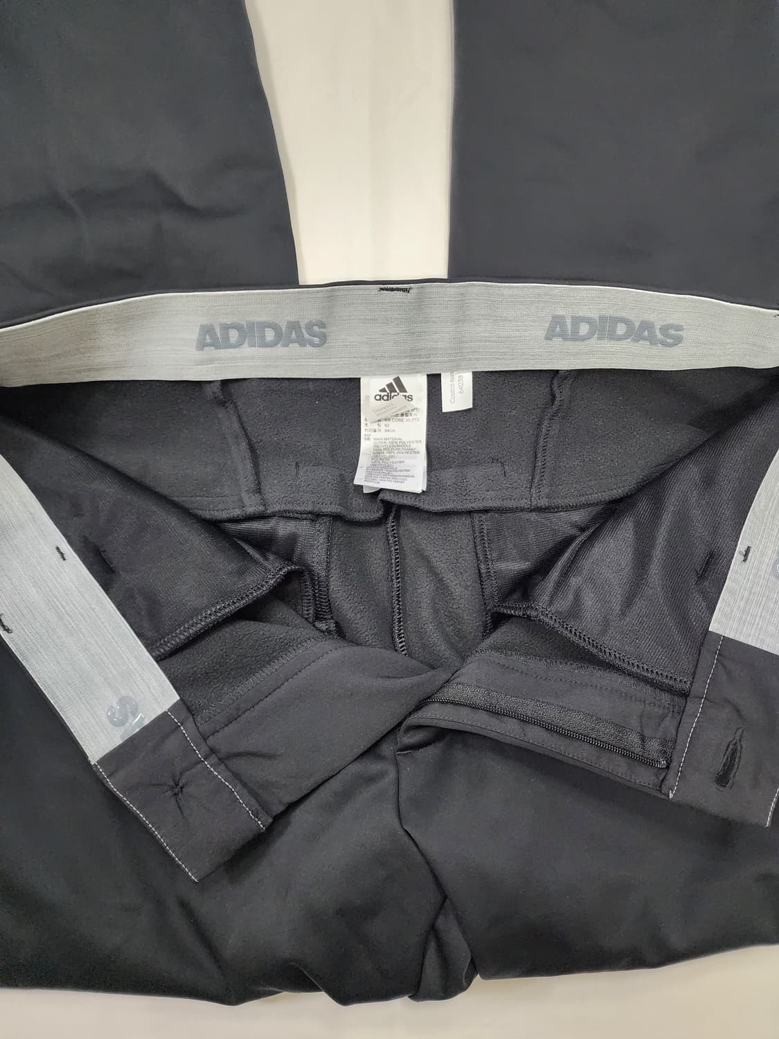 아디다스 골프 약기모 스판 팬츠 블랙 상품이미지7