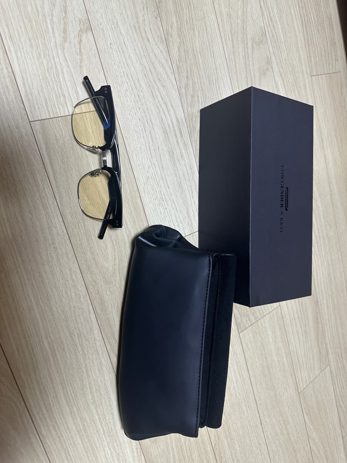 로우젠더 임멘스 블랙 안경 풀박스 상품이미지1