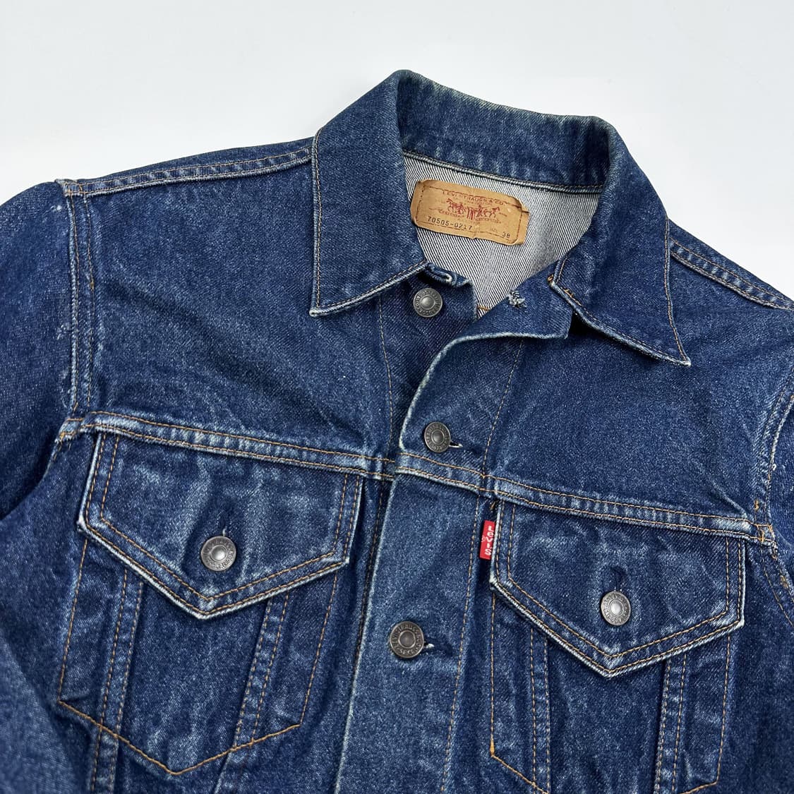 38사이즈 93년 리바이스 재팬 오리지널 3세대 데님 트러커 자켓 상품이미지3