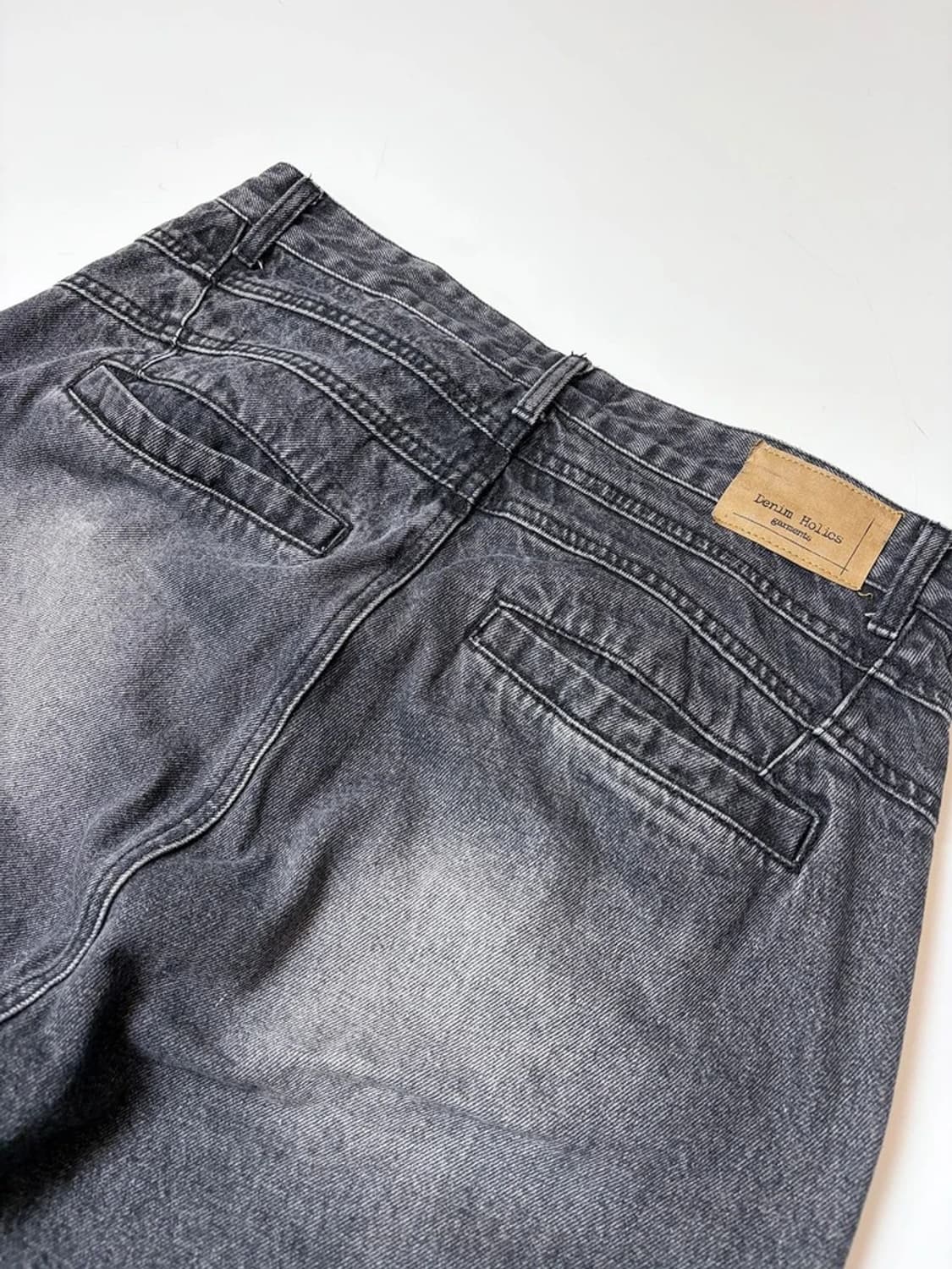 데님홀릭스 멀티 카고 와이드 데님 팬츠 PN9217 상품이미지6