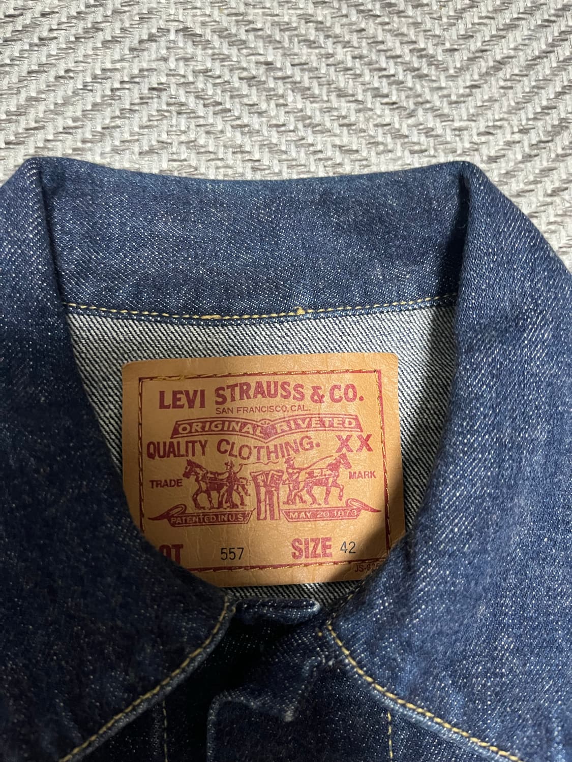 90-00s 리바이스 557 재팬 42 상품이미지3