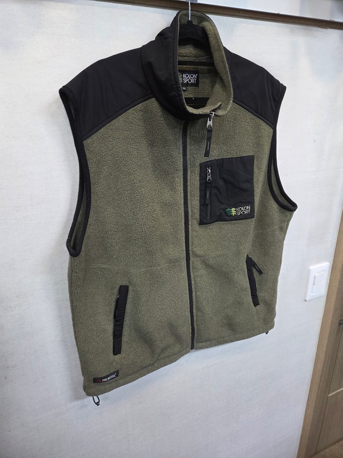 코오롱스포츠 올드스쿨 폴라텍 플리스 조끼 105 상품이미지6