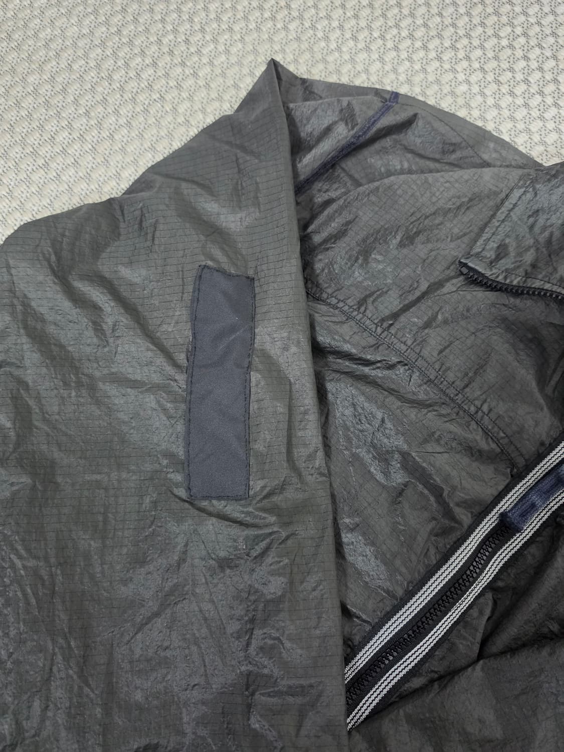 96SS 스톤 아일랜드 그린 엣지 리버서블 집업 재킷 상품이미지9