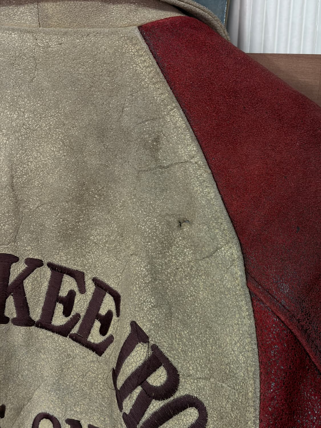 할리데이비슨 패치 카우 레더 자켓 상품이미지8